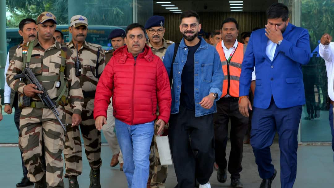 WATCH: Virat Kohli Lands in Ranchi Days Before India’s ODI Clash With South Africa