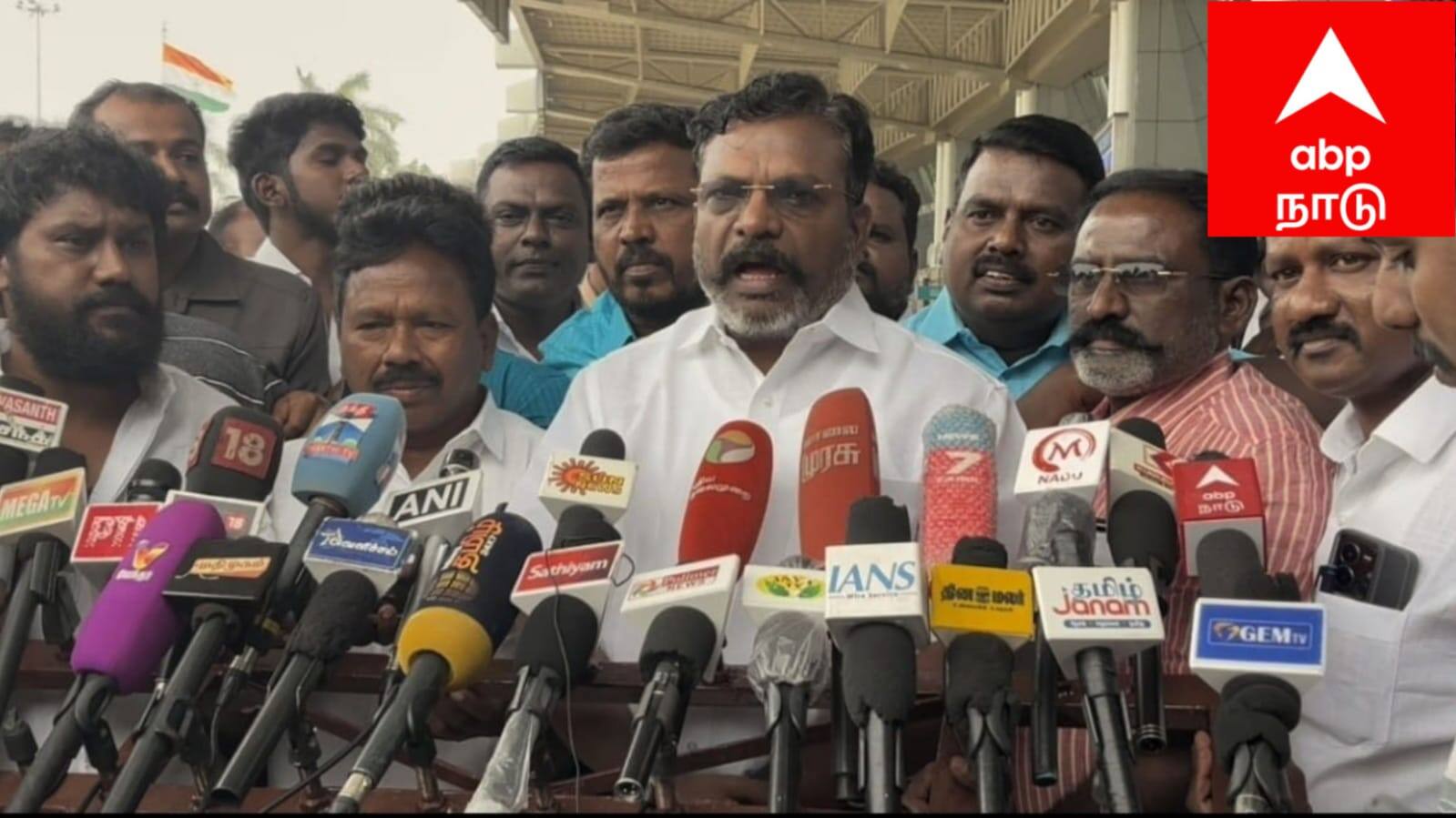 செங்கோட்டையன் ராஜினாமா பின்னால் பாஜக-ஆர்எஸ்எஸ் சதி? தொல். திருமாவளவன் பரபரப்பு குற்றச்சாட்டு!