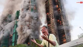 હોંગકોંગમાં બિલ્ડિંગમાં લાગી ભયાનક આગ, અત્યાર સુધી 13 લોકોના મોત