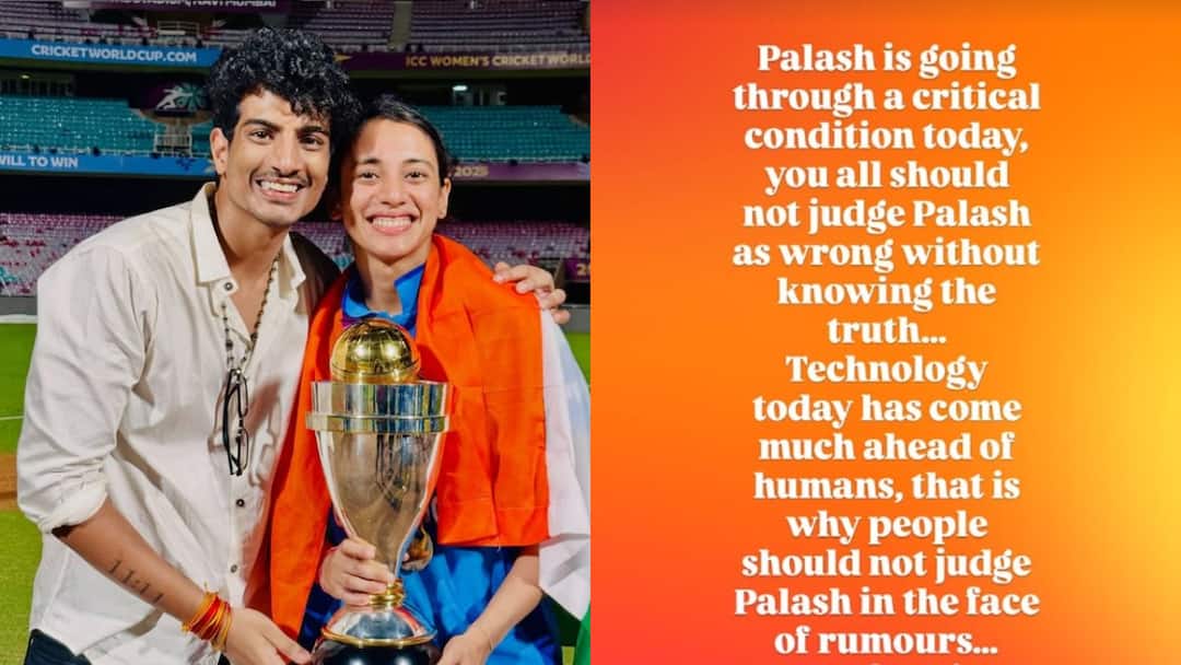 Palash Muchhal’s Cousin Reacts To Cheating Rumours After Smriti Mandhana Wedding Postponement