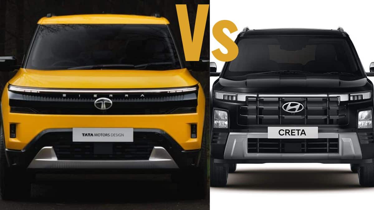 Tata Sierra vs Hyundai Creta: க்ரேட்டாவை விட பெரிய காரா சியாரா? விலை, அம்சங்களில் சம்பவம் செய்த டாடா - பெஸ்ட் எஸ்யுவி?
