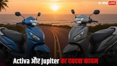 Activa सबसे आगे, पर Jupiter, Chetak और iQube की तेज रफ्तार ने बढ़ाई टक्कर, जानें टॉप 10 स्कूटर्स का हाल