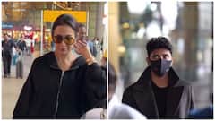 मिस्ट्री मैन संग एयरपोर्ट पर दिखीं मलाइका अरोड़ा, फैंस बोले- 'ये तो वही कंसर्ट वाला लड़का है'