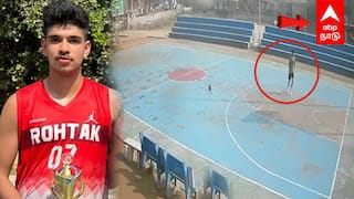 ஒரே நொடியில் பறிபோன உயிர் இந்திய வீரர் உயிரிழப்பு பரபரப்பு CCTV காட்சி | Volley Ball Player Hardik Death