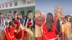 अपर्णा यादव ने छुए सपा अध्यक्ष अखिलेश यादव के पैर, सैफई में एकजुट दिखा परिवार