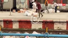 Video: रेलवे ट्रैक पर पार्सल फेंकते दिखे कर्मचारी, वीडियो बनाने वाले को कहा- बंद कर, DRM का आया बयान