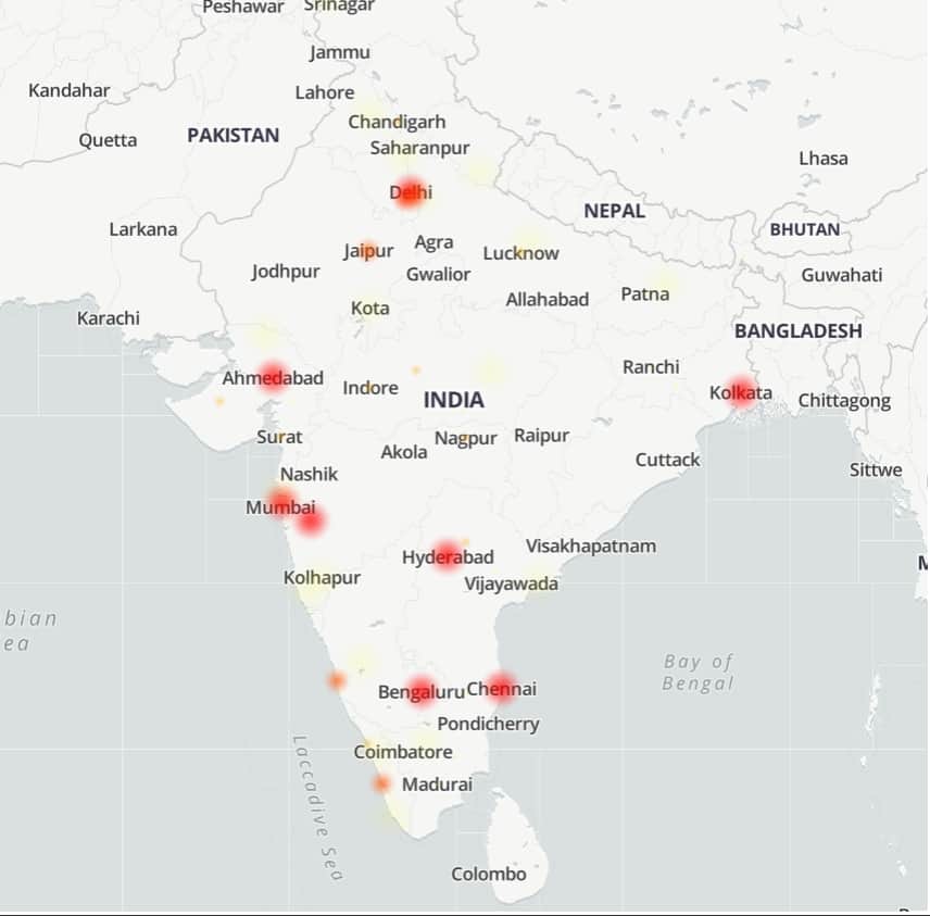 Google Meet Outage Hits India Hard: Thousands Unable To Join Calls Google Meet Outage Hits India Hard: Thousands Unable To Join Calls