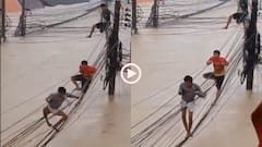 Video: भाई बाढ़ के बाद थाईलैंड का बुरा हाल! बिजली के तारों पर चढ़े लोग, डरा देगा वीडियो!