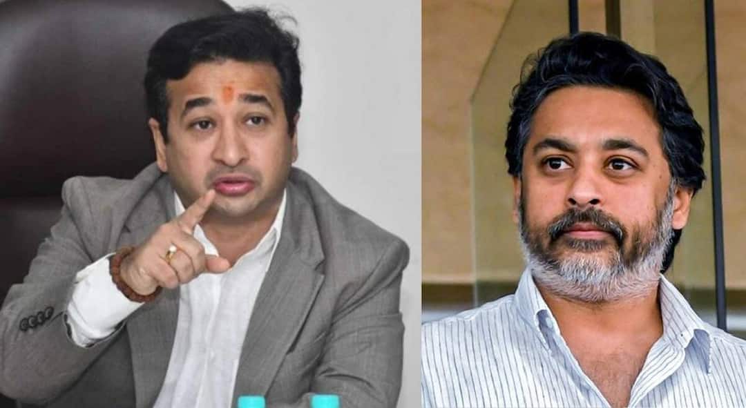 nitesh rane question and criticized on nilesh rane malavan bjp sting opration shivsena vs bjp ravindra chavan eknath shinde marathi news Nitesh Rane on Cash: आमच्याकडे मोदी अन् फडणवीस आहेत, भाजपला निवडणुकीसाठी मनी पॉवरची गरज नाही: नितेश राणे