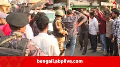 বিক্ষোভের মুখে কেন্দ্রীয় শিক্ষাপ্রতিমন্ত্রী সুকান্ত, 'গেরুয়া উত্তরীয় পরে' গো ব্যাক স্লোগান !