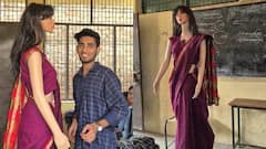 बुलंदशहर के आदित्य ने 25 हजार में बना दिया AI रोबोट टीचर, स्कूल में बच्चों को पढ़ा रही ‘सोफी’