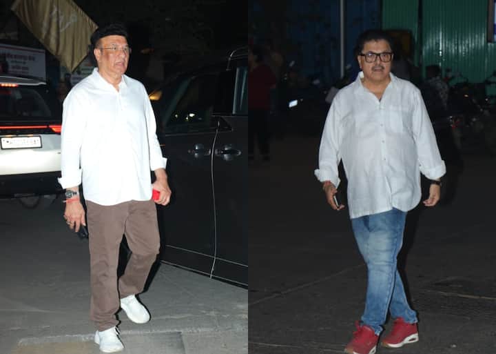 सिंगर अनु मलिक भी धर्मेंद्र की प्रेयर मीट का हिस्सा बने. इस दौरान अशोक पंडित भी नजर आए.