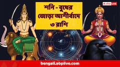 Astrology : শনি - বুধের মার্গীতে সোনার যোগ, নভেম্বরেই শুরু তিন রাশির ইচ্ছেপূরণ, আপনার রাশি আছে তালিকায়?
