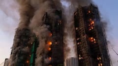 Hong Kong News: હોંગકોંગમાં 7 ગગનચુંબી ઇમારતોમાં ભીષણ આગ, આશરે 55 લોકોના મોત