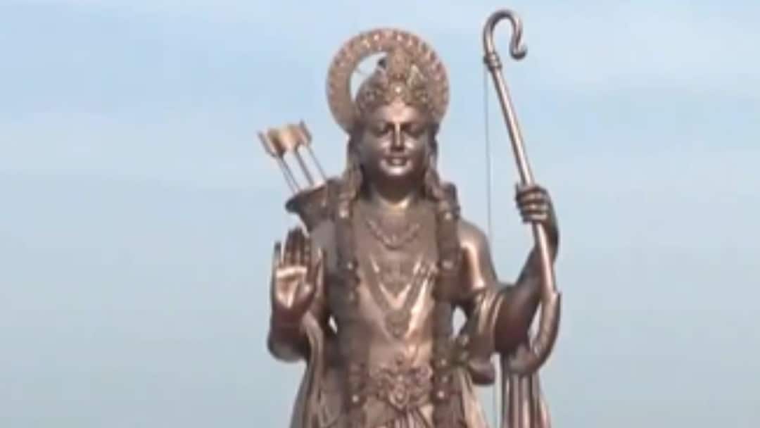 PM Modi Reveals Giant 77-Foot Bronze Lord Ram Statue In Goa