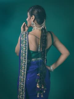 Nidhhi Agerwal PHOTO: સાડીમાં ગોર્જિયસ લાગી સાઉથ એક્ટ્રેસ નિધિ અગ્રવાલ, જુઓ સુંદર તસવીરો