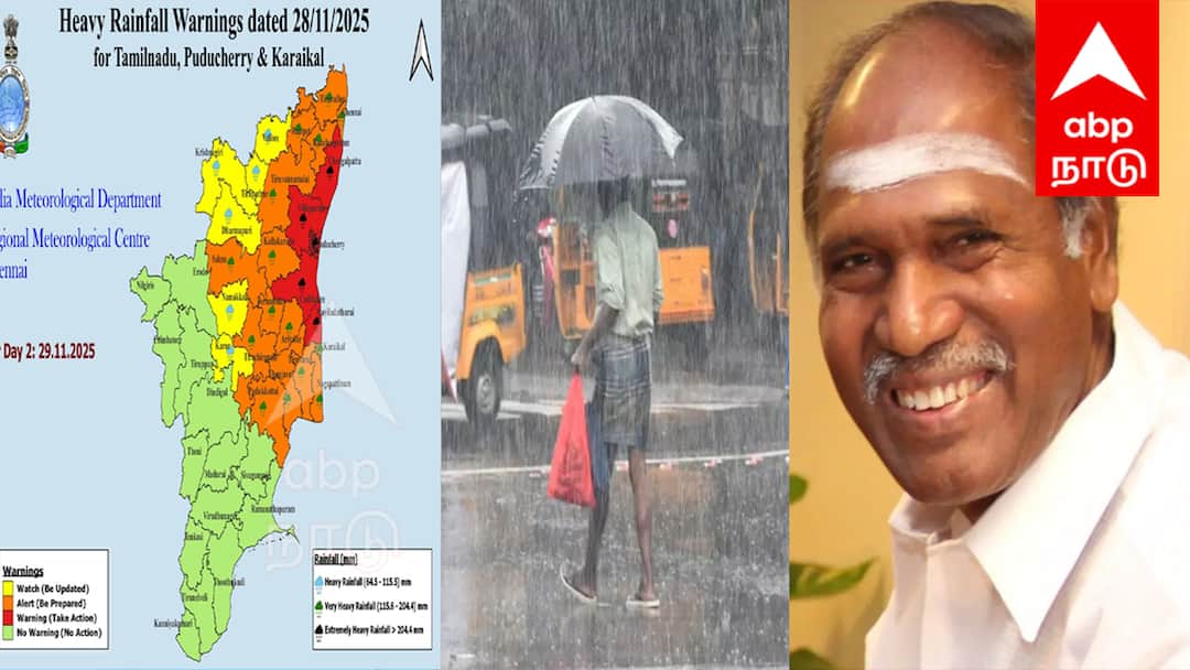 புதுச்சேரியில் மழையை எதிர்கொள்ள தயார்: பாதுகாப்பு ஏற்பாடுகளை உறுதி செய்த முதலமைச்சர் ரங்கசாமி!