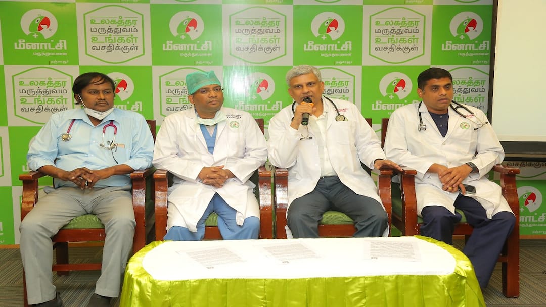 இதய நுண் ரத்தநாள பாதிப்புகளை கண்டறிய அதிநவீன தொழில்நுட்பம்: தஞ்சாவூர் மீனாட்சி மருத்துவமனை சாதனை Thanjavur Meenakshi Hospital's next milestone... Modern technology to diagnose blood vessel problems tnn இதய நுண் ரத்தநாள பாதிப்புகளை கண்டறிய அதிநவீன தொழில்நுட்பம்: தஞ்சாவூர் மீனாட்சி மருத்துவமனை சாதனை