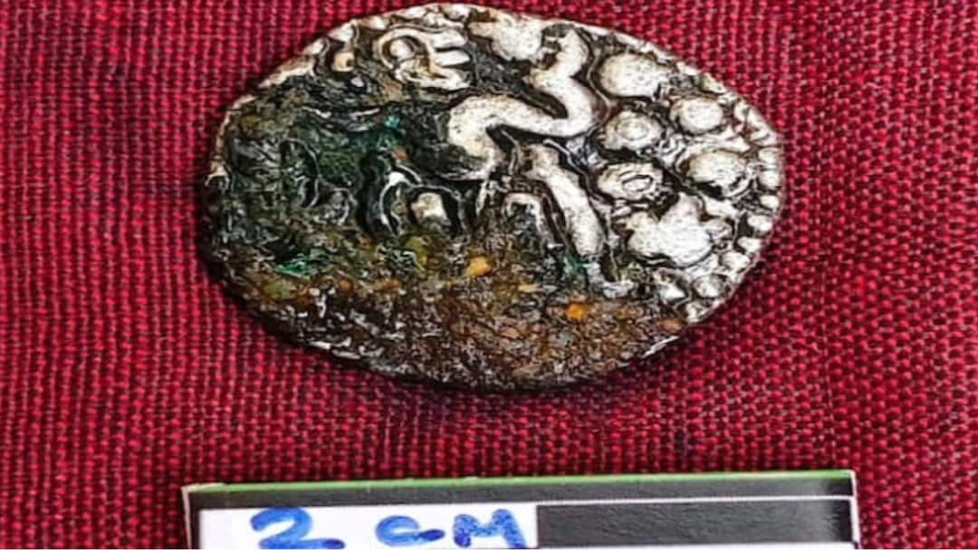 Silver Coin From Rajaraja Chola Era Discovered In Thenpennai River Near TN’s Cuddalore