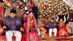 WATCH: Stage Crashes During UP Wedding As BJP Leaders Gather To Bless Couple