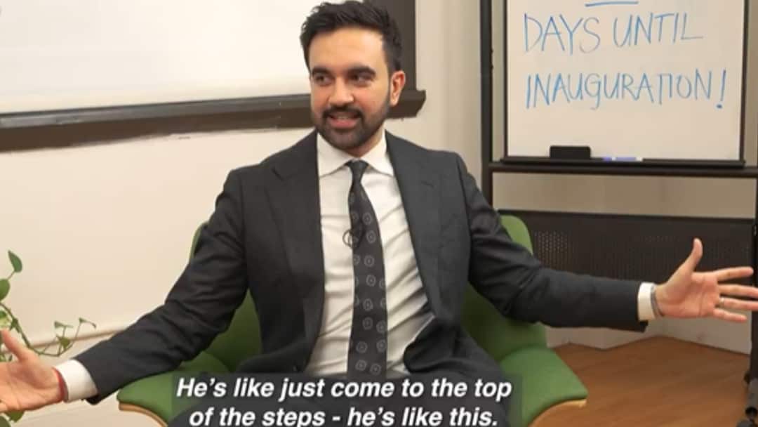 watch-zohran-mamdani-srk-pose-bollywood-quiz-mehdi-hasan-viral-video-2025 Zohran Mamdani Surprises Fans With SRK Pose In Fun Bollywood Quiz; Fails To Recognise This Famous Song: WATCH