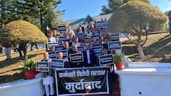 हिमाचल विधानसभा के बाहर हंगामा! सत्ता और विपक्ष आमने-सामने, धरना के बीच कार्यवाही स्थगित