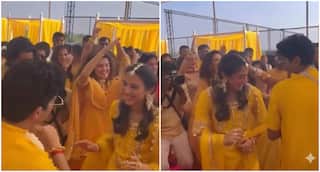 Watch Throwback Video: Smriti And Palash Set Haldi Floor On Fire With Their Dance Moves