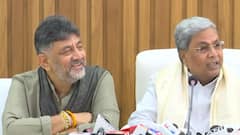 'No Differences Between Us': Siddaramaiah, Shivakumar Show Unity After Breakfast