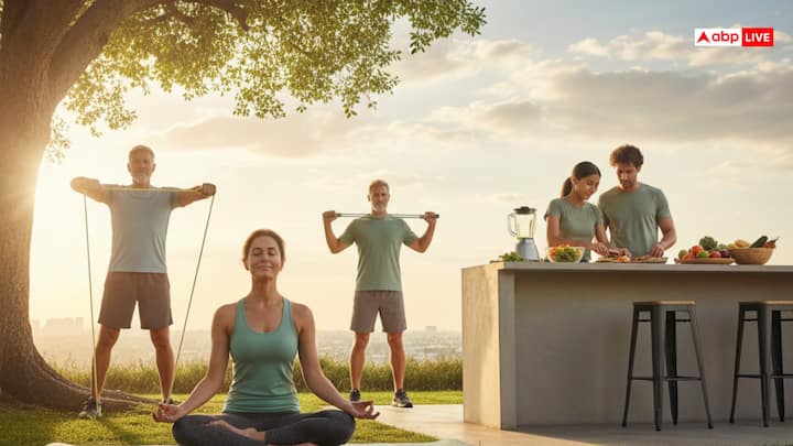 इस वर्ष अपने संपूर्ण स्वास्थ्य को ठीक रखने के लिए अपने लाइफस्टाइल में बदलाव लाना सबसे जरूरी होगा. खान-पान में संतुलित आहार का सेवन बढ़ाएं, जंक फूड, फास्ट फूड, और पैकेट बंद चीजों के सेवन करने से बचें. ऐसा करने से आपका मन और तन दोनों स्वस्थ रहेगा.