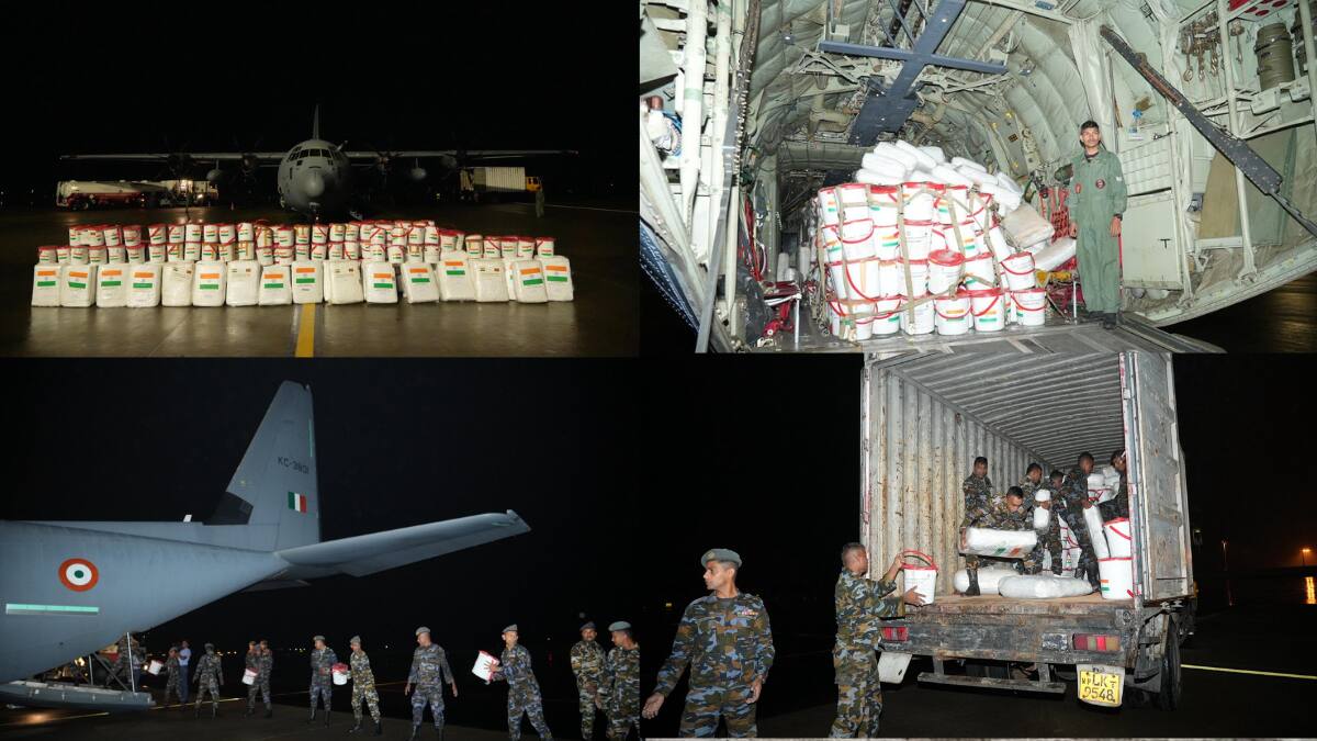 இலங்கையை புரட்டி எடுத்த டிட்வா.. ஆர்டர் போட்ட மோடி.. பறந்த 80 டன் நிவாரண பொருட்கள்