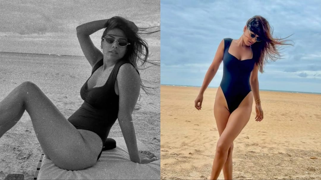 ब्लैक मोनोकिनी पहन बीच पर इतराईं निया शर्मा, सिजलिंग लुक से लूटी महफिल, फैंस बोले - ‘क्लासिक ब्यूटी’