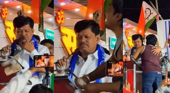 Nagpur News : अजितदादांच्या राष्ट्रवादीच्या उमेदवारावर उधळल्या चक्क नोटा; नागपूरच्या कामठीतील भर सभेत घडला प्रकार