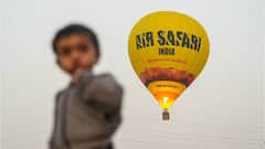 Delhi's Baansera Park Hot Air Balloon Rides Soar, Thrilling Visitors Of All Ages