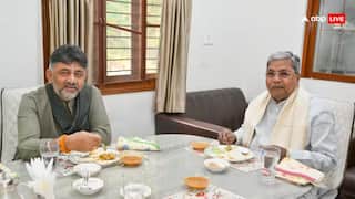 DK શિવકુમારે CM નિવાસસ્થાને કરી સિદ્ધારમૈયા સાથે મુલાકાત, શું બ્રેકફાસ્ટ બેઠકથી ખતમ થશે ખુરશીનો ઝઘડો?