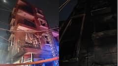 4 Dead, Woman Injured After Fire Engulfs Footwear Shop In Delhi’s Sangam Vihar