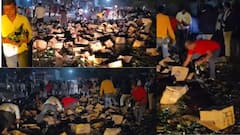 Chhatrapati Sambhajinagar accident: रांजणगाव फाट्यावर बिअरचा ट्रक उलटला, ट्युबर्गच्या बाटल्या गोळा करायला लोक गोण्या घेऊन पोहोचले