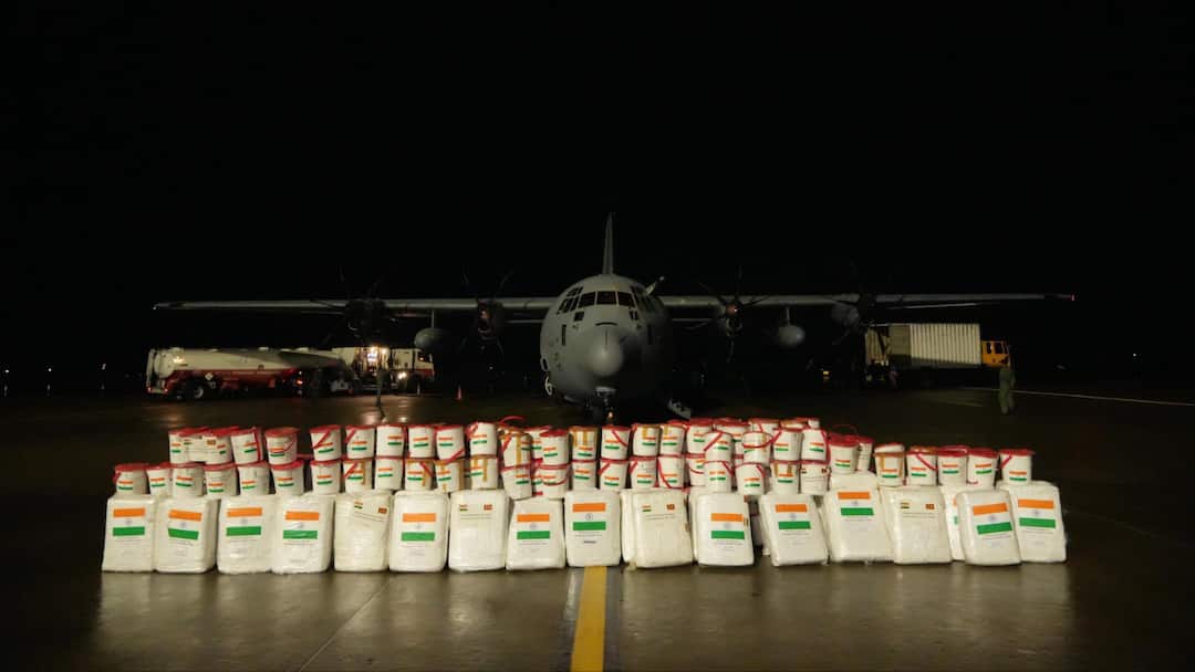 India Launches Operation Sagar Bandhu: 21 Tonnes Of Relief Flown To Cyclone-Hit Sri Lanka
