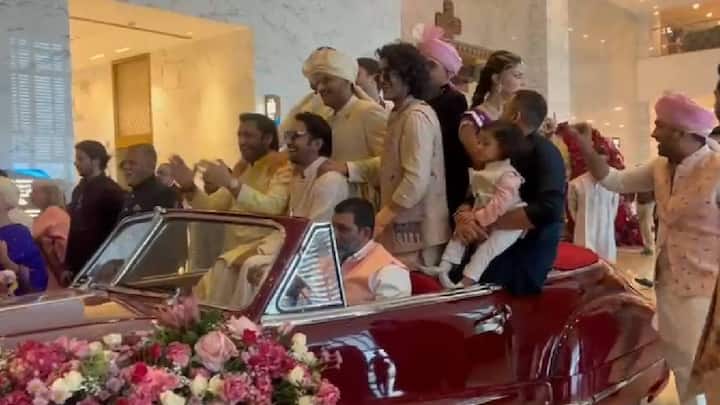 शायना एनसी, प्रफुल पटेल, राजवर्धन जयंत पाटील, आशुतोष गोवारीकर, सागरिका घाटगे पाटील, पार्थ पवार, जय पवार-ऋतुजा पाटील, पूनम महाजन, रणजितसिंह मोहिते पाटील, सुनेत्रा पवार, गायक राहुल देशपांडे उपस्थित होते.