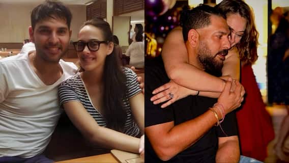 शादी की सालगिराह पर युवराज सिंह ने लुटाया वाइफ हेजल कीच पर प्यार, तस्वीरें शेयर कर बोले - ‘मुबारक हो बेबी’