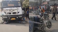 बिहार: मोतिहारी में बेकाबू ट्रक ने 6 गाड़ियों को रौंदा, 5 लोगों मौके पर दर्दनाक मौत, कई घायल