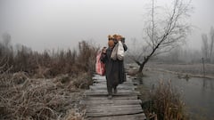 जम्मू- कश्मीर में बर्फीली ठंड का कहर, -6 डिग्री सेल्सियस तक पहुंचा तापमान