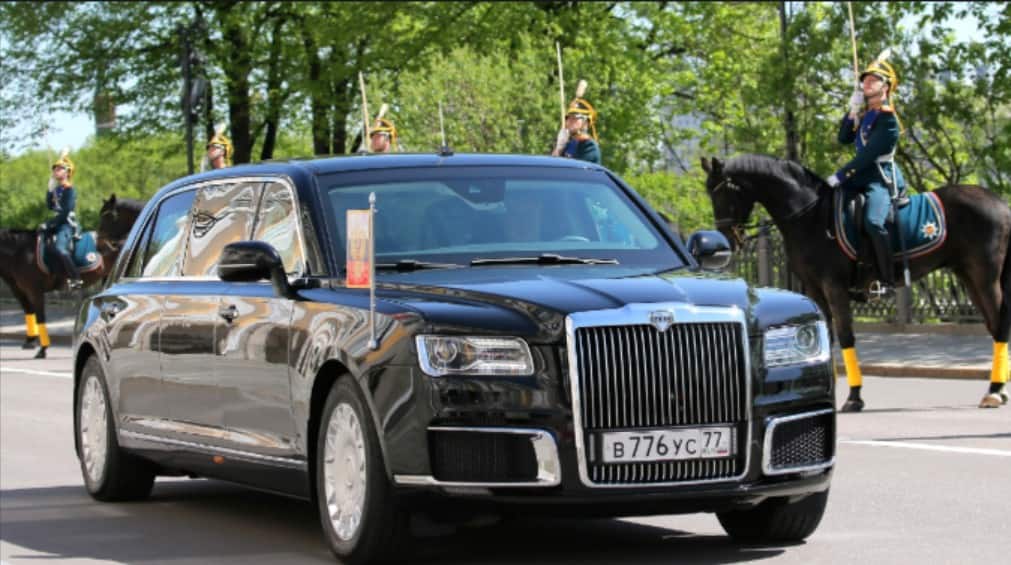 पुतिन की लिमोजिन कार