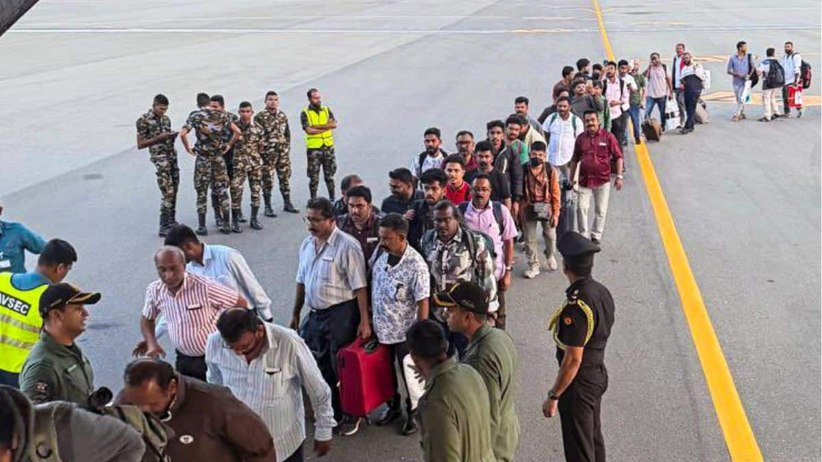 IAF Rescues Over 200 Stranded Indians From Sri Lanka After Cyclone Ditwah