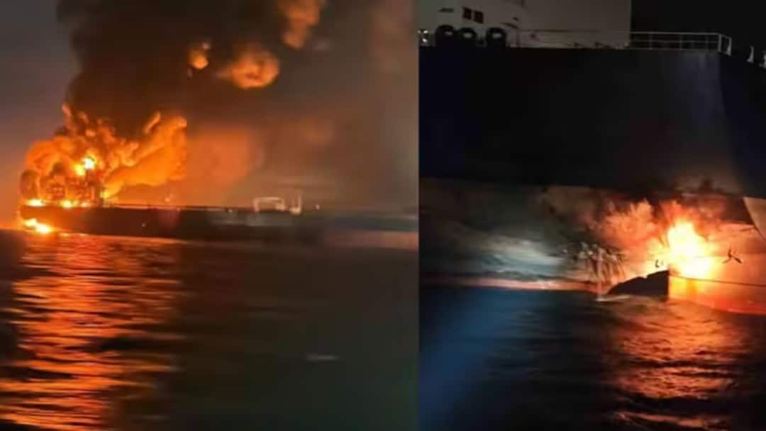 Ukraine Vs Russia: அடித்து நொறுக்கும் உக்ரைன்; ரஷ்ய எண்ணெய் டேங்கர்கள் மீது ட்ரோன் தாக்குதல் - கருங்கடலில் அட்டாக்.!