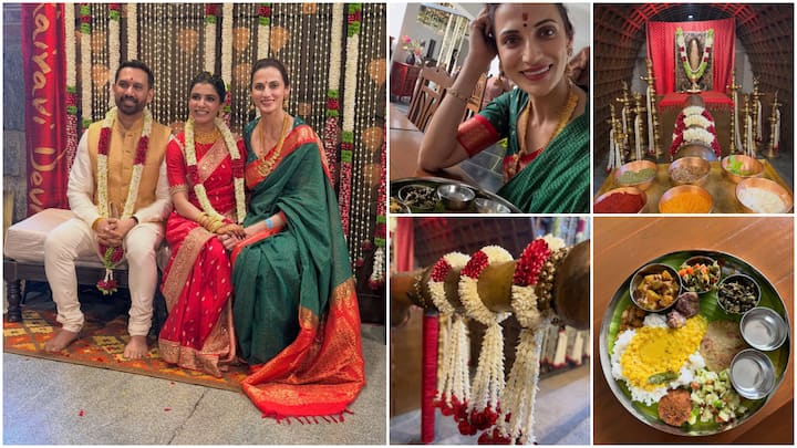 Samantha's Marriage: सामंथा प्रभु दूसरी बार शादी के बंधन में बंध चुकी हैं. एक्ट्रेस ने फिल्ममेकर राज निदिमोरू के साथ सात फेरे ले लिए हैं. अब उनकी इंटीमेट वेडिंग सेरेमनी की इनसाइड फोटोज सामने आ गई हैं.