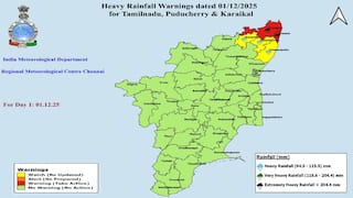 Red Alert: சென்னைக்கு ரெட் அலர்ட் எச்சரிக்கை - 20 செ.மீ., மேல் அதிகனமழை பெய்யும் அபாயம் - மக்களே உஷார்
