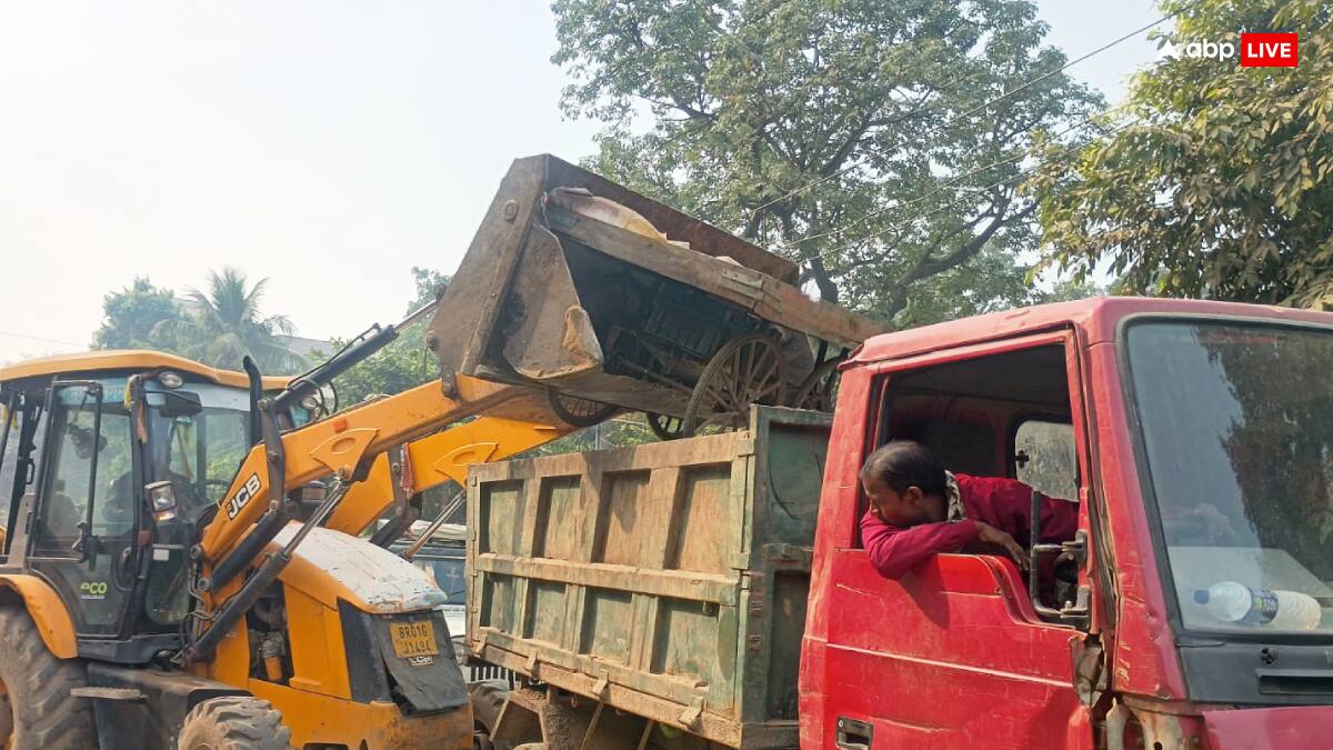 पटना में बुलडोजर एक्शन जारी, 9 टीमों का गठन, होटल में खा रहे लोग खाना छोड़कर निकले