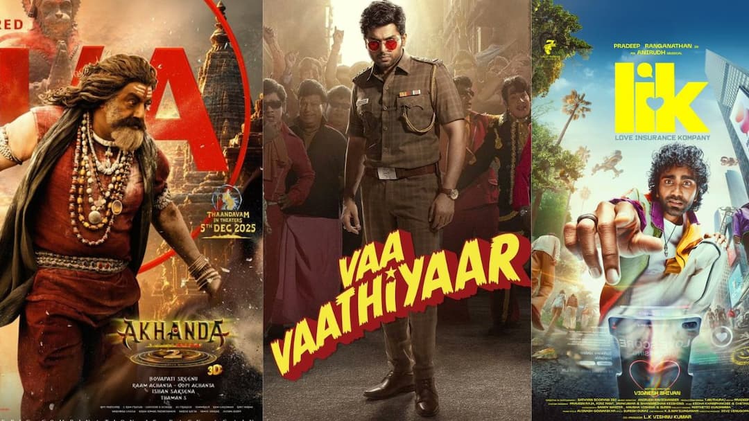 December Month Release : அகண்டா 2 முதல் அவதார் 3 வரை... டிசம்பர் மாதம் திரையரங்குகளில் வெளியாகும் படங்கள்