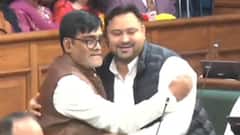 BJP नेता रामकृपाल ने सदन में तेजस्वी यादव को लगाया गले, एक समय में रहे हैं लालू यादव के खास