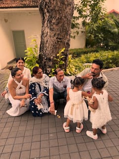 2 साल की हुईं रुबीना दिलैक की जुड़वां बेटियां, समंद किनारे धूमधाम से मनाया बर्थडे